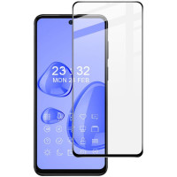 Удароустойчив стъклен протектор покриващ целия екран марка IMAK Pro за Motorola G53 5G - с черна рамка