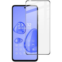 Удароустойчив стъклен протектор покриващ целия екран марка IMAK за Motorola G82 5G - с черна рамка