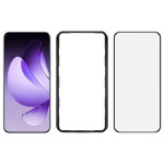 Извит удароустойчив стъклен протектор покриващ целия екран марка IMAK за OPPO Reno 13 Pro 5G - с черна рамка - 1 Извит удароустойчив стъклен протектор покриващ целия екран марка IMAK за OPPO Reno 13 Pro 5G - с черна рамка - 1