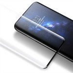 Удароустойчив стъклен протектор за екран марка IMAK за Realme 14 Pro+ 5G - черна рамка от горе и отдолу на екрана - 1 Удароустойчив стъклен протектор за екран марка IMAK за Realme 14 Pro+ 5G - черна рамка от горе и отдолу на екрана - 1