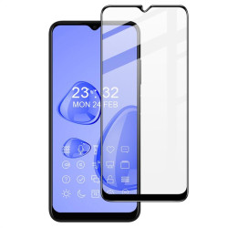 Удароустойчив стъклен протектор за екран марка IMAK за Samsung Galaxy A03s ( 164.3) - с черна рамка