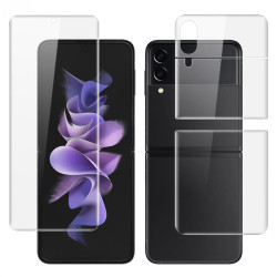 Извит протектор тип фолио марка IMAK за гръб и за екран  за Samsung Galaxy Z Flip3 5G