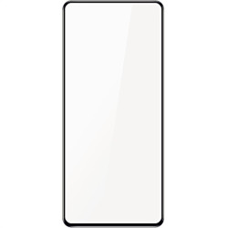 Удароустойчив стъклен протектор покриващ целия екран марка IMAK за Samsung Galaxy A80 - цвят черен