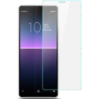 Удароустойчив стъклен протектор покриващ целия екран марка IMAK за Sony Xperia 10 II