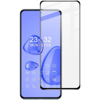 Удароустойчив стъклен протектор за екран марка IMAK за Xiaomi 12T 5G/12T Pro - с черна рамка