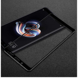 Удароустойчив стъклен протектор марка IMAK за Xiaomi Redmi Note 5 - цвят черен