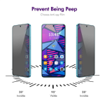 Удароустойчив стъклен протектор ANTI SPY марка ENKAY за екран за HONOR 200 Smart 5G - 1 Удароустойчив стъклен протектор ANTI SPY марка ENKAY за екран за HONOR 200 Smart 5G - 1