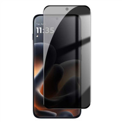 Дискретен удароустойчив стъклен протектор ANTI SPY за екран за Motorola Edge 70 Pro 5G