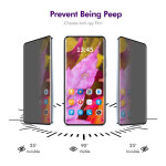 Удароустойчив стъклен протектор ANTI SPY марка ENKAY за екран за OPPO Reno 13 Pro 5G - 0 Удароустойчив стъклен протектор ANTI SPY марка ENKAY за екран за OPPO Reno 13 Pro 5G - 0