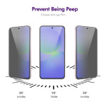 Удароустойчив стъклен протектор ANTI SPY марка ENKAY за екран за Samsung Galaxy A37 5G/А57 5G - 2 Удароустойчив стъклен протектор ANTI SPY марка ENKAY за екран за Samsung Galaxy A37 5G/А57 5G - 2