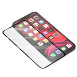 Извит 3D удароустойчив стъклен протектор за екран марка AMORUS за iPhone 12 mini - с черна рамка - 1 Извит 3D удароустойчив стъклен протектор за екран марка AMORUS за iPhone 12 mini - с черна рамка - 1
