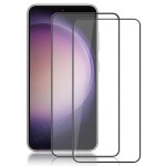 Два броя удароустойчив стъклен протектор покриващ целия екран марка AMORUS за Samsung Galaxy S24 - с черна рамка - 0 Два броя удароустойчив стъклен протектор покриващ целия екран марка AMORUS за Samsung Galaxy S24 - с черна рамка - 0