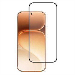 Удароустойчив стъклен протектор за екран за Honor 600/600 Pro - черна рамка