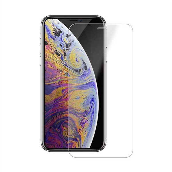 Удароустойчив стъклен протектор за iPhone 12 mini - цвят прозрачен
