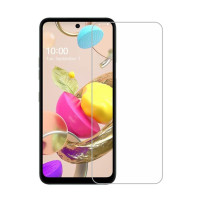 Удароустойчив стъклен протектор за екран за LG K42 - прозрачен