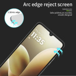 Извит 3D удароустойчив стъклен протектор покриващ целия екран за Motorola Moto G06 - с черна рамка - 2 Извит 3D удароустойчив стъклен протектор покриващ целия екран за Motorola Moto G06 - с черна рамка - 2