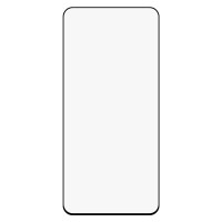 Удароустойчив стъклен протектор за Motorola Moto G04 - с черна рамка