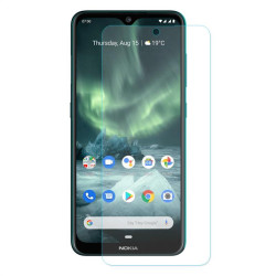 Удароустойчив стъклен протектор за Nokia 7.2 - цвят прозрачен