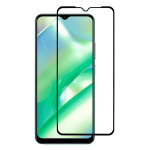 Удароустойчив стъклен протектор за Realme C33 - с черна рамка Удароустойчив стъклен протектор за Realme C33 - с черна рамка