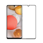 Извит удароустойчив стъклен протектор за Samsung Galaxy A42 5G - с черна рамка Извит удароустойчив стъклен протектор за Samsung Galaxy A42 5G - с черна рамка