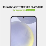 Извит 3D удароустойчив стъклен протектор покриващ целия екран за Samsung Galaxy S25+ - с черна рамка - 2 Извит 3D удароустойчив стъклен протектор покриващ целия екран за Samsung Galaxy S25+ - с черна рамка - 2