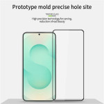 Извит 3D удароустойчив стъклен протектор покриващ целия екран за Samsung Galaxy S26+ - с черна рамка - 1 Извит 3D удароустойчив стъклен протектор покриващ целия екран за Samsung Galaxy S26+ - с черна рамка - 1