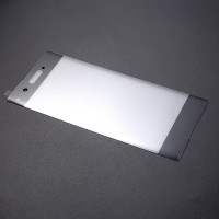 Удароустойчив стъклен протектор за екран за Sony Xperia XA1 - черна рамка