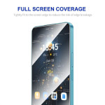 Удароустойчив стъклен протектор за екран марка Enkay за HONOR 200 Smart 5G - с черна рамка - 2