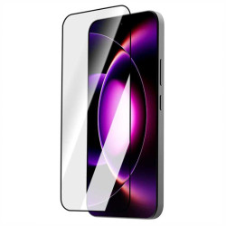 Удароустойчив стъклен протектор за екран марка LEREACH за Xiaomi 17T Pro - с черна рамка