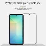 Извит 3D удароустойчив стъклен протектор покриващ целия екран марка MOFI за Samsung Galaxy A26 5G - с черна рамка - 1 Извит 3D удароустойчив стъклен протектор покриващ целия екран марка MOFI за Samsung Galaxy A26 5G - с черна рамка - 1