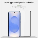 Извит 3D удароустойчив стъклен протектор покриващ целия екран марка MOFI за Samsung Galaxy S25 Edge - с черна рамка - 1 Извит 3D удароустойчив стъклен протектор покриващ целия екран марка MOFI за Samsung Galaxy S25 Edge - с черна рамка - 1