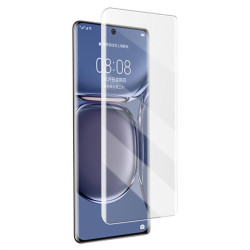 Удароустойчив извит UV стъклен протектор покриващ целия екран марка MOCOLO за Huawei P50 Pro