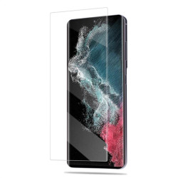 Удароустойчив извит UV стъклен протектор покриващ целия екран марка MOCOLO за Samsung Galaxy S23 Ultra