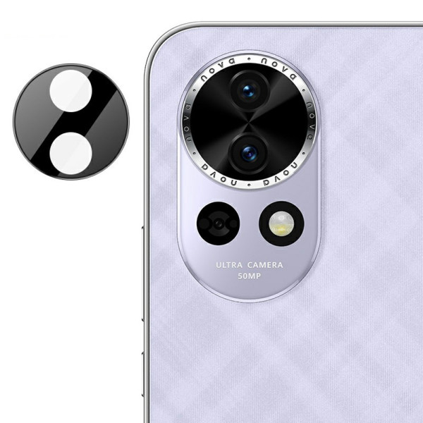 Удароустойчив стъклен протектор за камера марка IMAK за Huawei Nova 13 - с черна рамка Удароустойчив стъклен протектор за камера марка IMAK за Huawei Nova 13 - с черна рамка