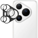 Удароустойчив стъклен протектор за камера марка IMAK за Huawei Pura 80 Pro/Pro+ - с черна рамка - 1 Удароустойчив стъклен протектор за камера марка IMAK за Huawei Pura 80 Pro/Pro+ - с черна рамка - 1