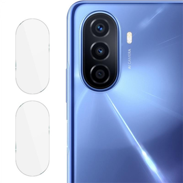 Два броя удароустойчив стъклен протектор за камера марка IMAK за Huawei nova Y70 Два броя удароустойчив стъклен протектор за камера марка IMAK за Huawei nova Y70