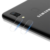 Два броя удароустойчив стъклен протектор за камера марка IMAK за Samsung Galaxy A40
