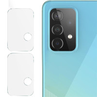 Два броя удароустойчив стъклен протектор за камера марка IMAK за Samsung Galaxy A72/A52