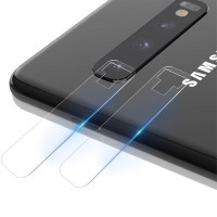 Два броя удароустойчив стъклен протектор за камера марка IMAK за Samsung Galaxy S10+