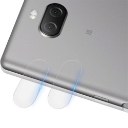 Два броя удароустойчив стъклен протектор за камера марка IMAK за Sony Xperia 10