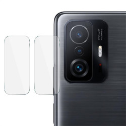 Два броя удароустойчив стъклен протектор за камера марка IMAK за Xiaomi 11T 5G/11T Pro
