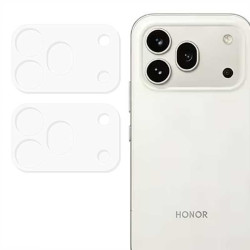 Два броя удароустойчив стъклен протектор за камера за Honor 600 Pro