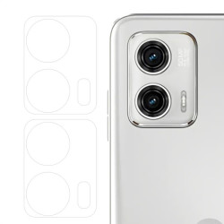 Два броя удароустойчив стъклен протектор за камера за Motorola G53 5G