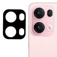 Удароустойчив стъклен протектор за камера за OPPO Reno 13 Pro 5G - черна рамка