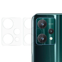 Два броя удароустойчив стъклен протектор за камера за Realme 9 Pro