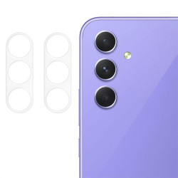 Два броя удароустойчив стъклен протектор за камера за Samsung Galaxy A55 5G