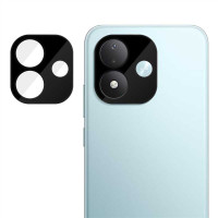 Удароустойчив стъклен протектор за камера за Xiaomi Redmi Note 17 4G/5G - черна рамка